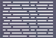 Прямоугольная узкая перфорация с диагонально смещенными рядами отверстий